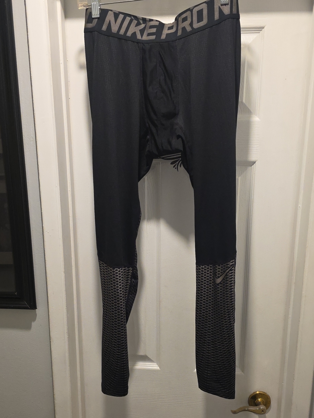 Nike Pro Men's Black Compression Tights